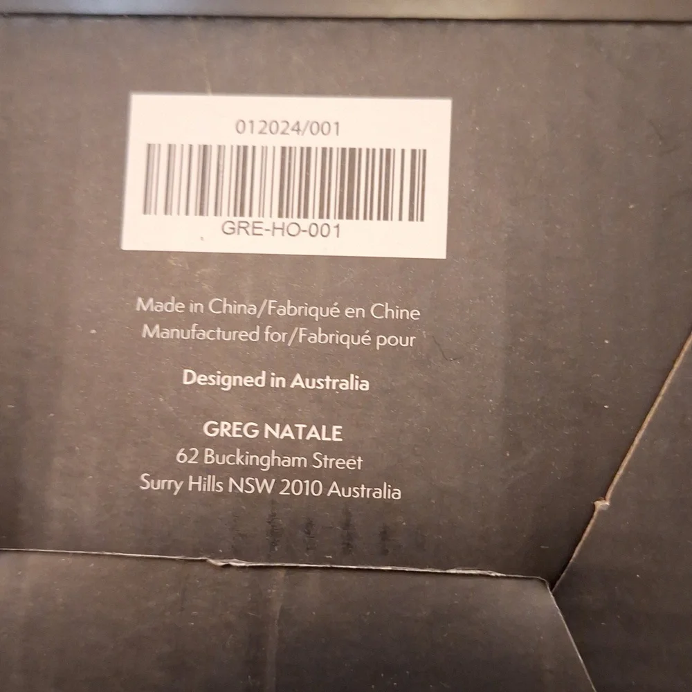 New in Box Greg Natale Ceramic Measuring Cup‎ Set Light Green